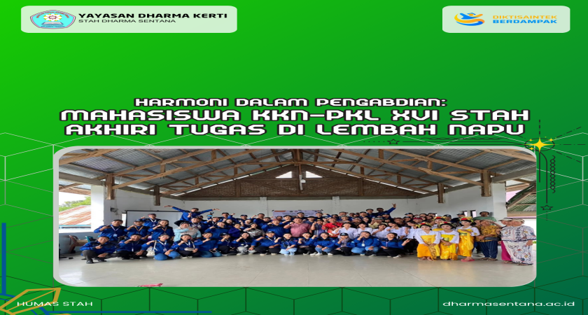 Stah HARMONI DALAM PENGABDIAN: Mahasiswa KKN-PKL XVI STAH Akhiri Tugas di ...