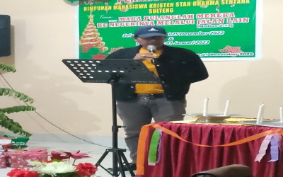 Perayaan Natal STAH Dharma Sentana Sulawesi Tengah tahun 2022
