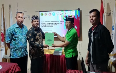 Rapat Tutup Buku STAH Dharma Sentana Sulawesi Tengah Tahun 2022