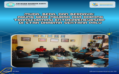 MUDA, BEDA, DAN BERDAYA:  AGUNG GEDE NGURAH OKA DORONG TRANSFORMASI ENTREPRENEURSHIP  DI STAH DHARMA SENTANA PALU